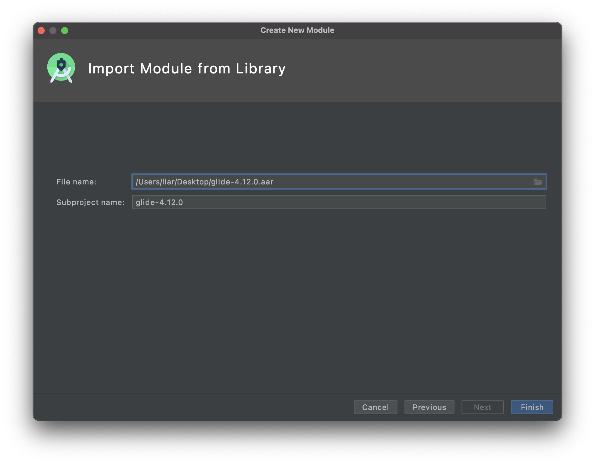 Import Module from Library