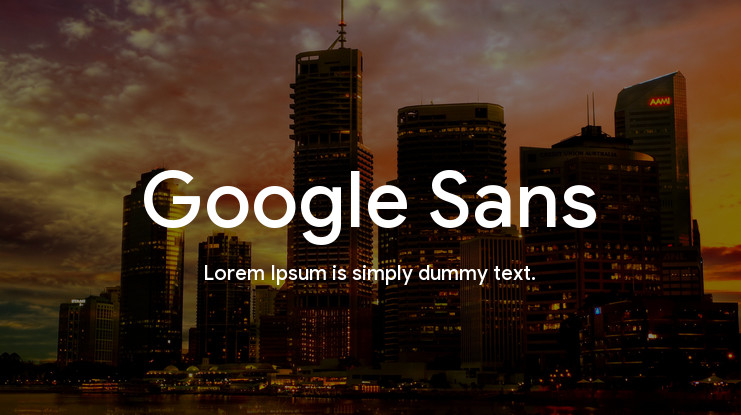 Google Sans