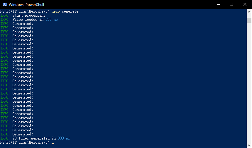 Windows PowerShell 信息缺失