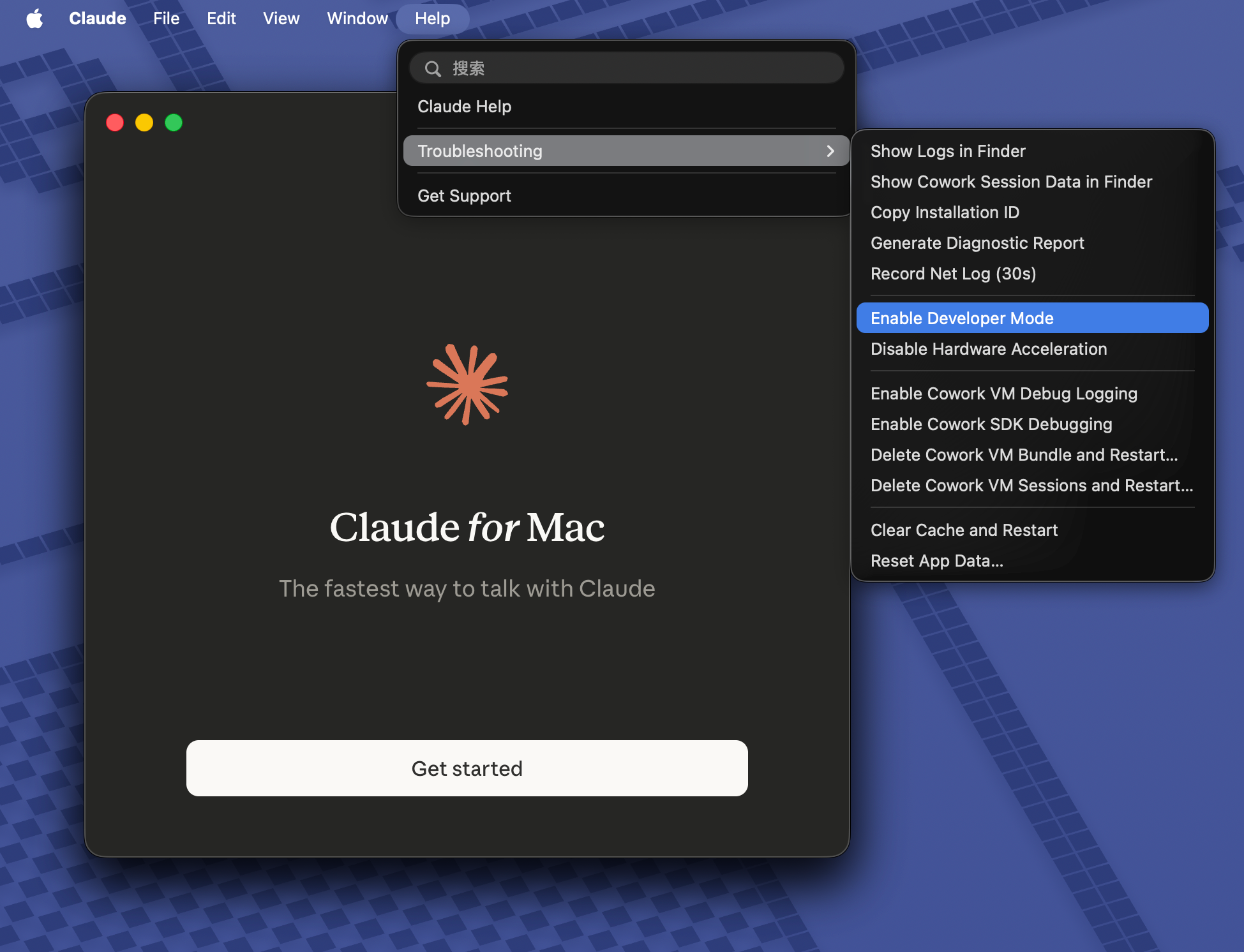 Enable Developer Mode